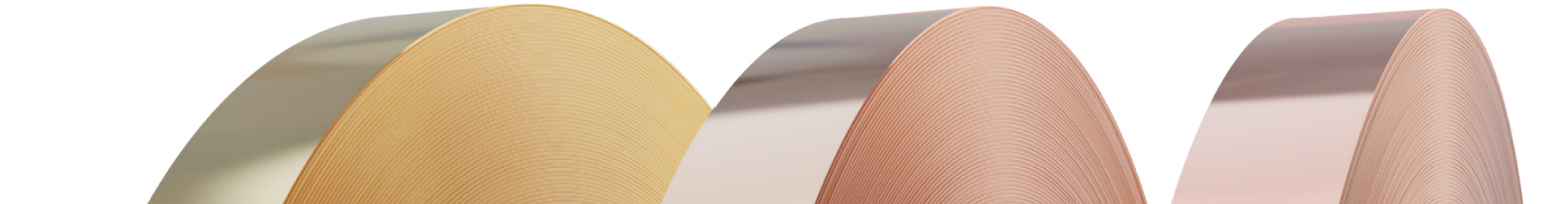 Bobines cuivre, bronze et laiton